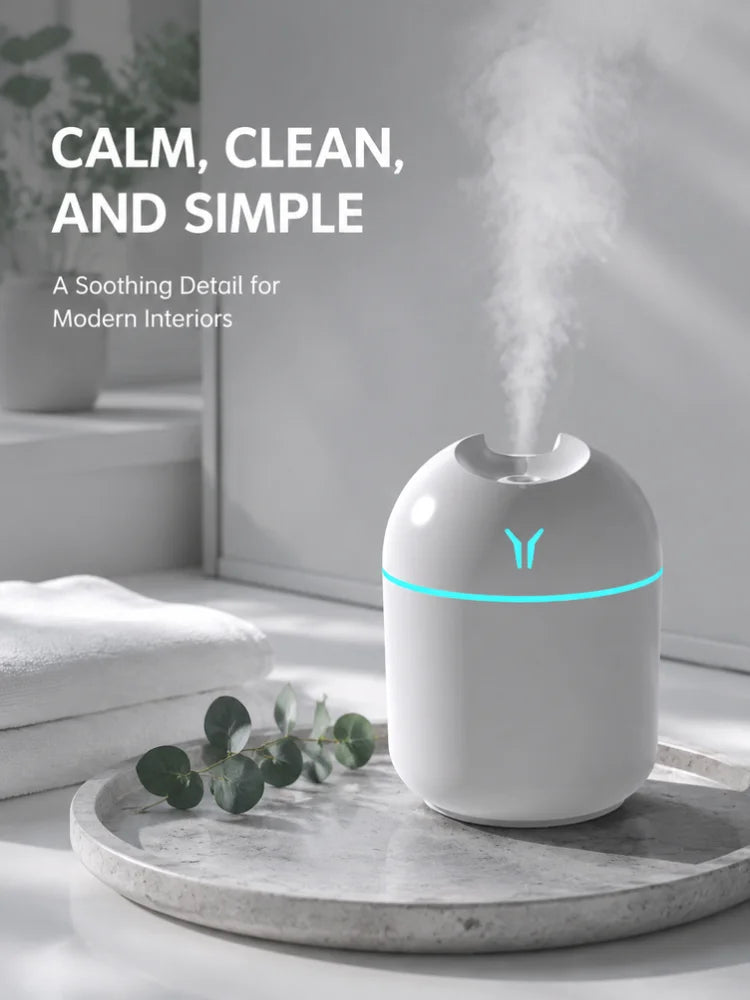 New small Y humidifier USB mini mute large spray household desktop car small air humidifier