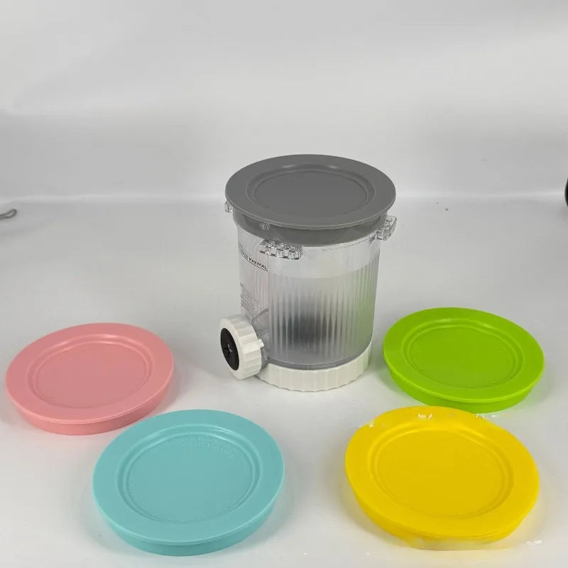 1pc/4pcs Creami Pint Container Compatible with Ninja Creami NC301/500/501/700/701 Replace Part for Ninja Swirl Ice Cream Maker