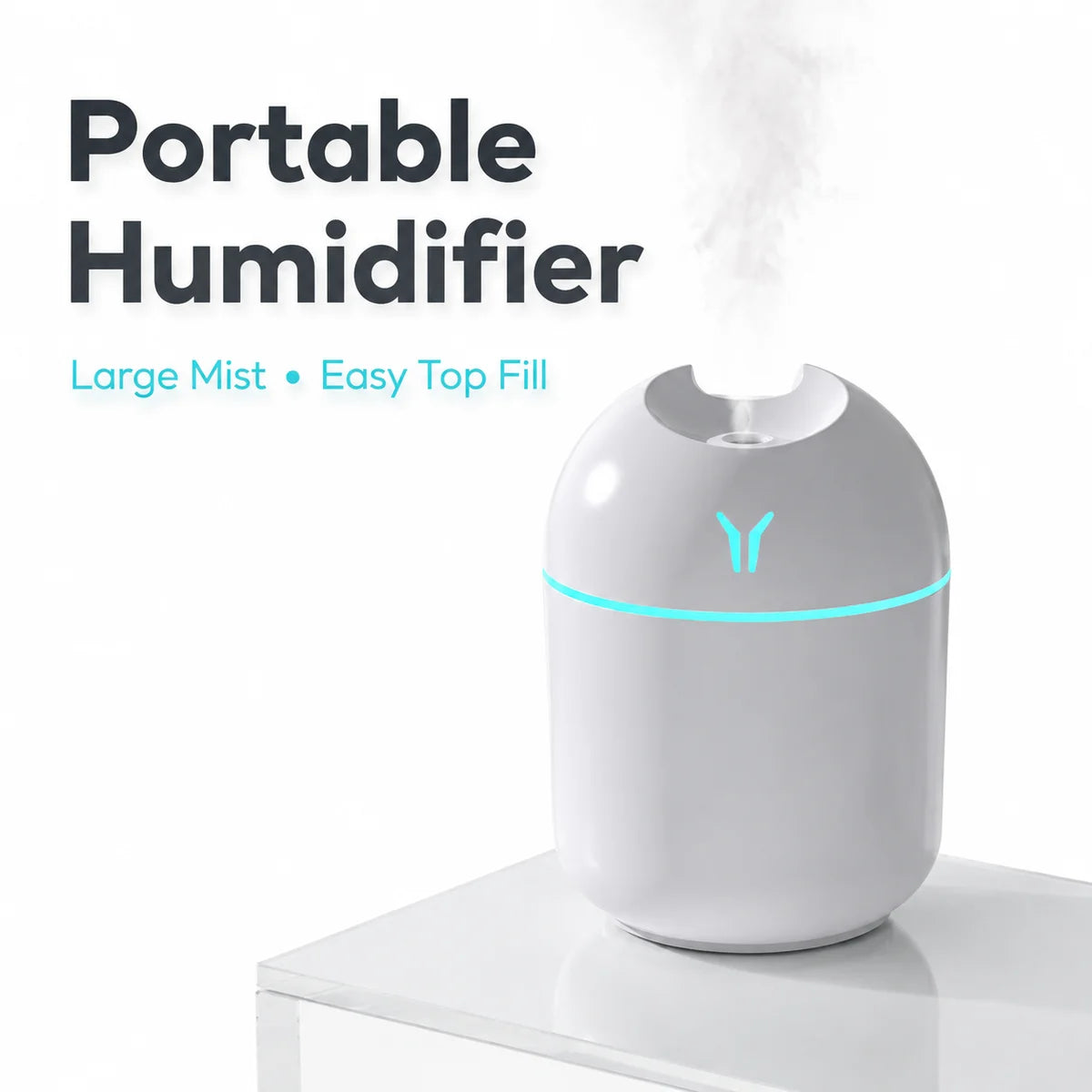 New small Y humidifier USB mini mute large spray household desktop car small air humidifier