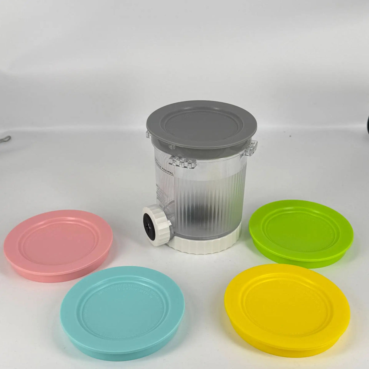 1pc/4pcs Creami Pint Container Compatible with Ninja Creami NC301/500/501/700/701 Replace Part for Ninja Swirl Ice Cream Maker