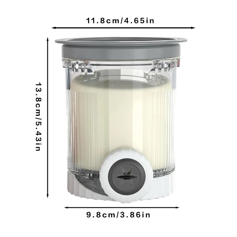 1pc/4pcs Creami Pint Container Compatible with Ninja Creami NC301/500/501/700/701 Replace Part for Ninja Swirl Ice Cream Maker